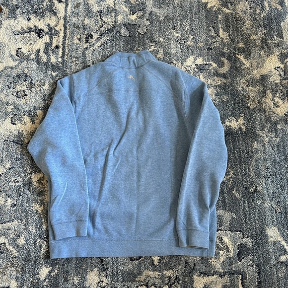 Tommy Bahama Flipsides Reversible Quarterzip - Picture 4 of 8